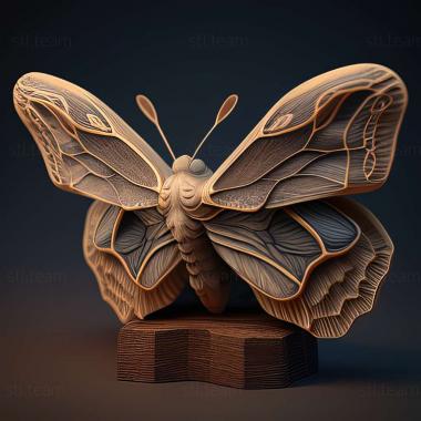 3D модель Eupithecia zagrosata (STL)